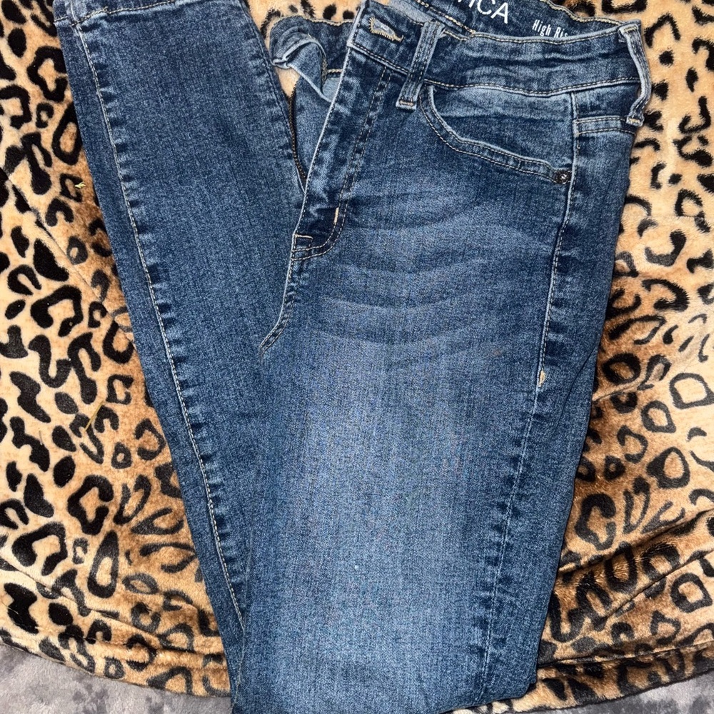 Nautica Blue High Rise Jeans Classic Style